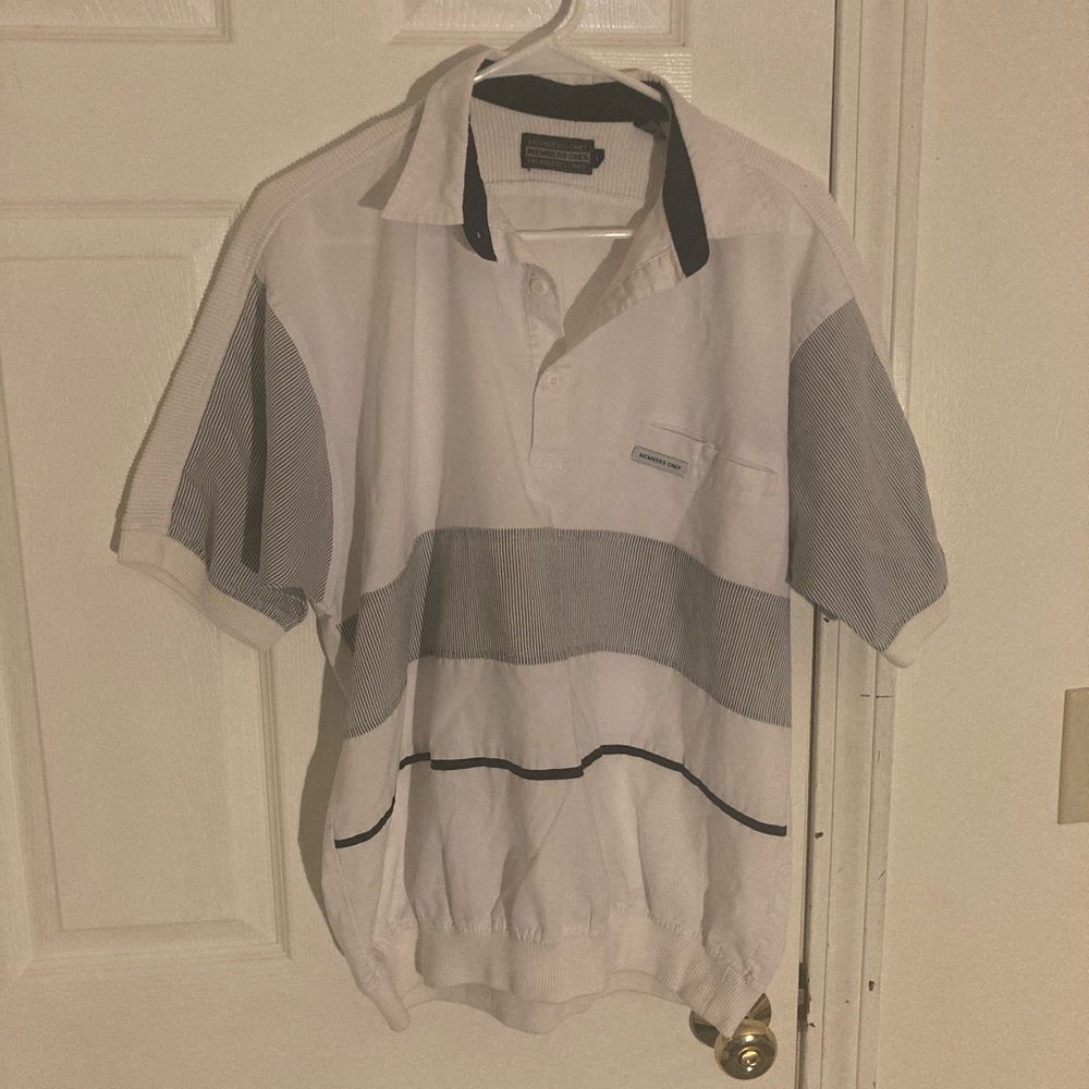 RARE Members Only 80s vintage polo